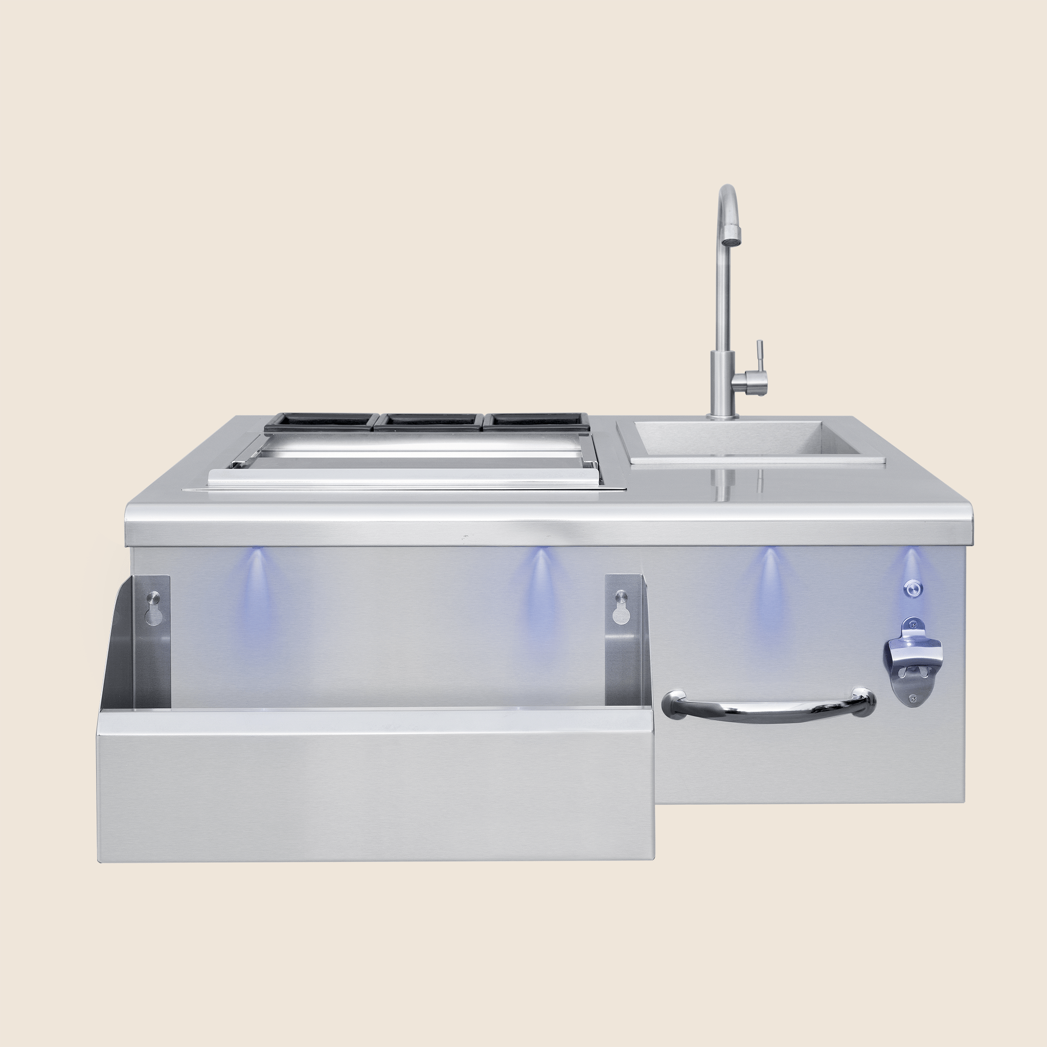 30″ Beverage & Prep Station
