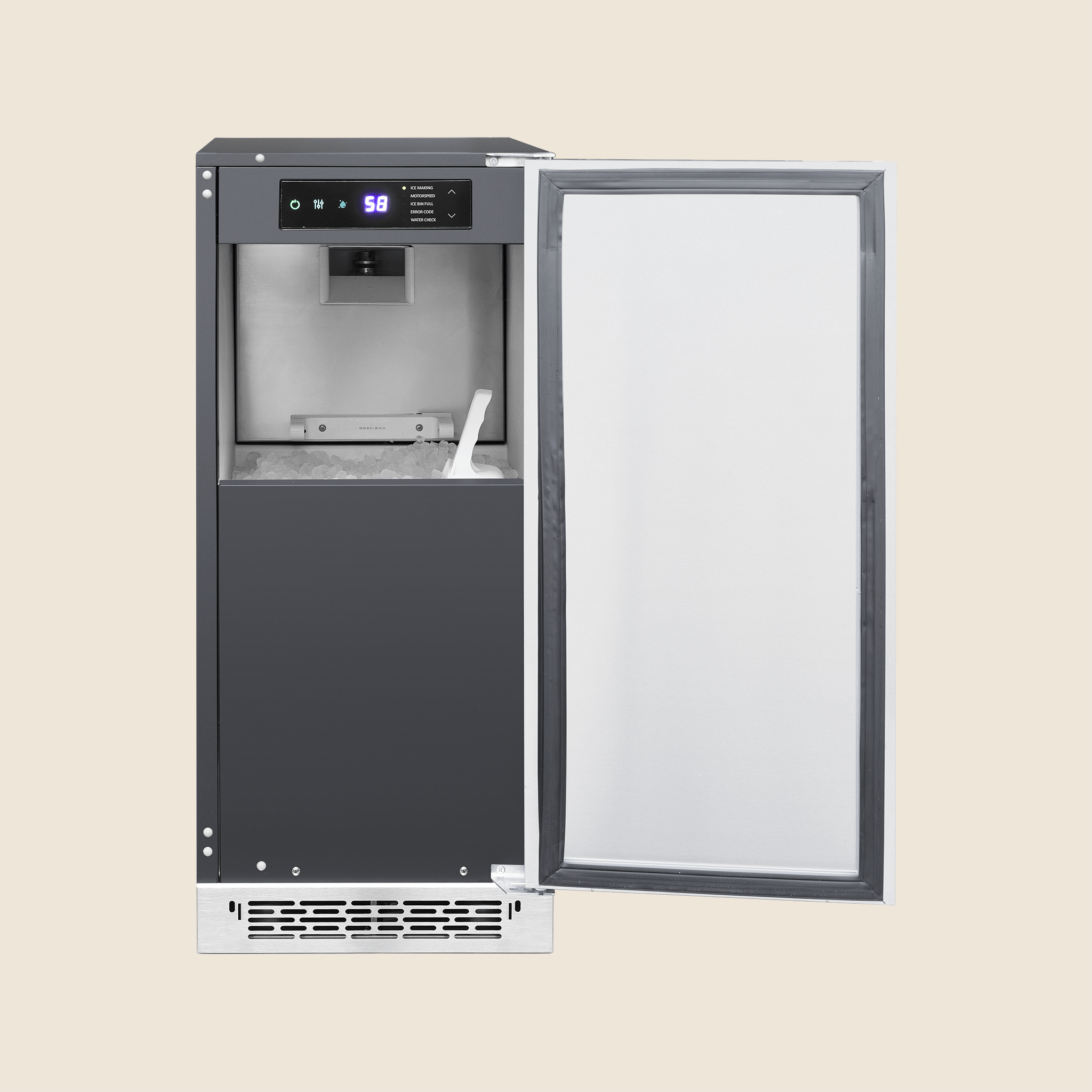 15″ 55 Lb. Outdoor Rated Nugget Ice Maker