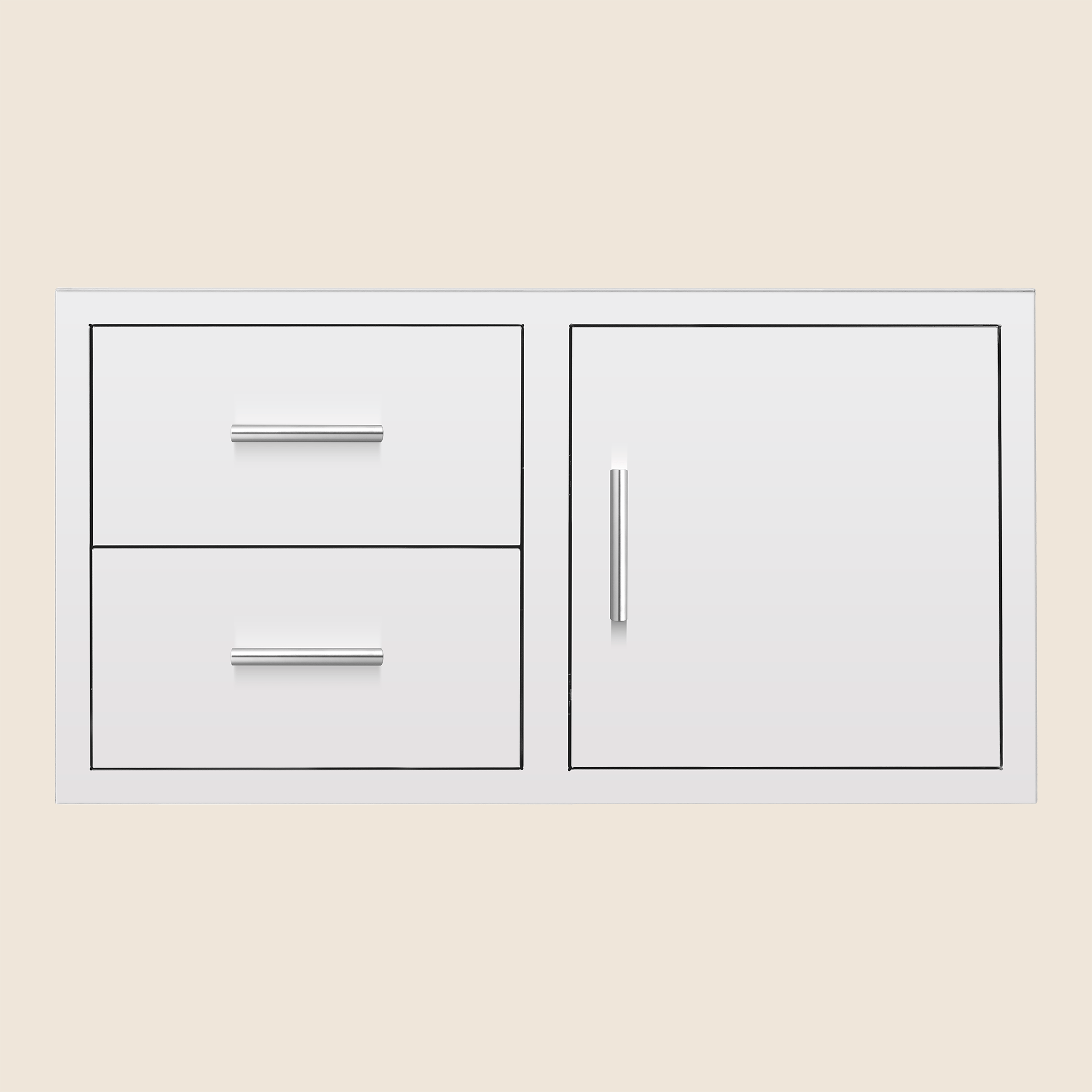 42″ 2-Drawer and Access Door Combo