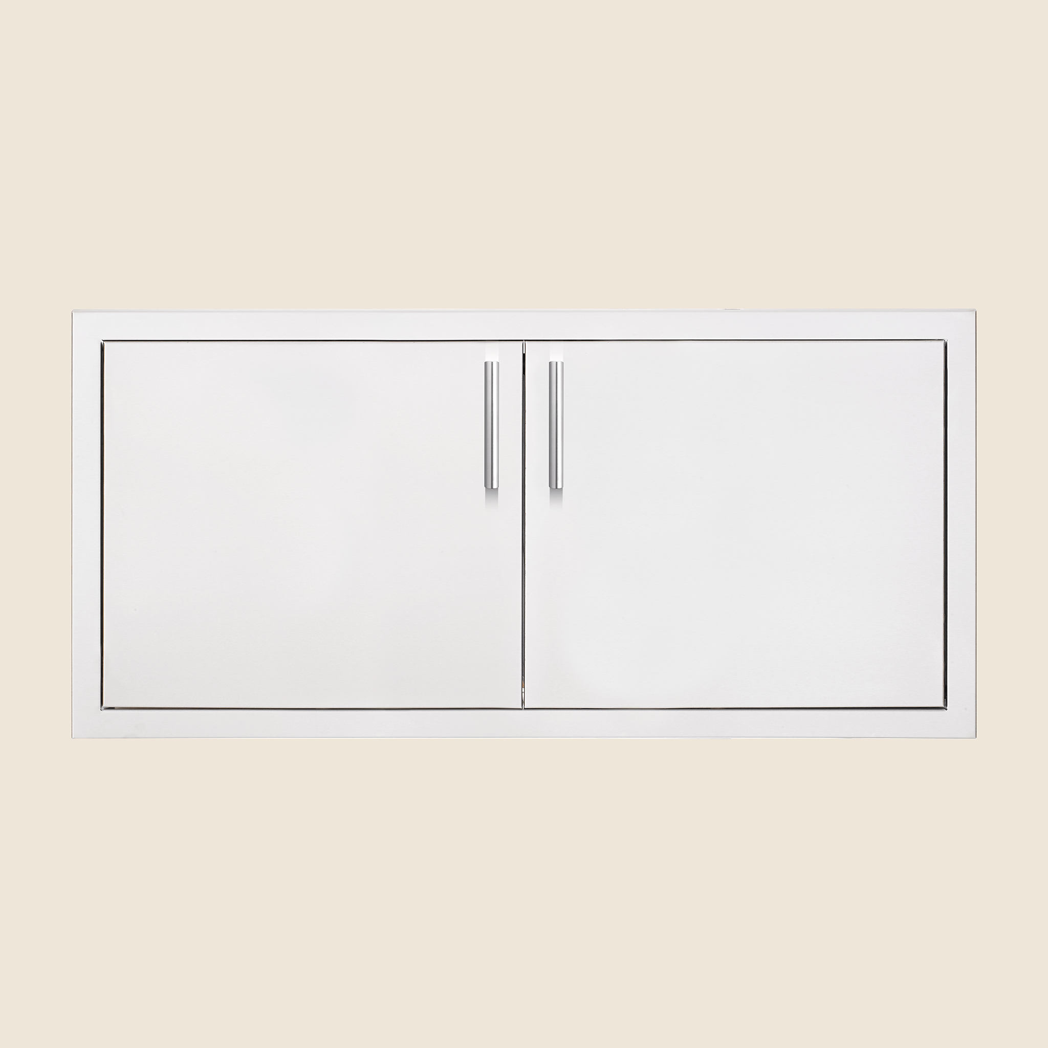 36″ 2-Drawer Dry Storage Pantry & Enclosed Cabinet Combo
