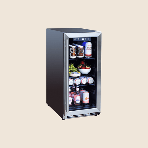 15″ 3.2 Cu Outdoor Rated Refrigerator w/ Glass Door