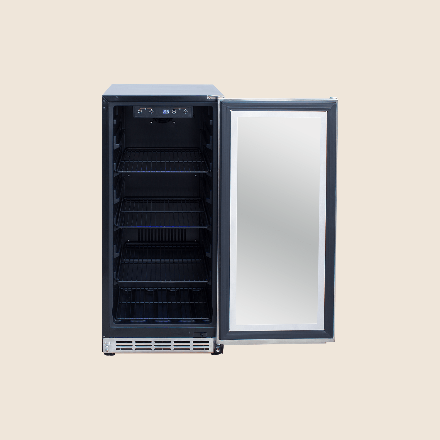 15″ 3.2 Cu Outdoor Rated Refrigerator w/ Glass Door