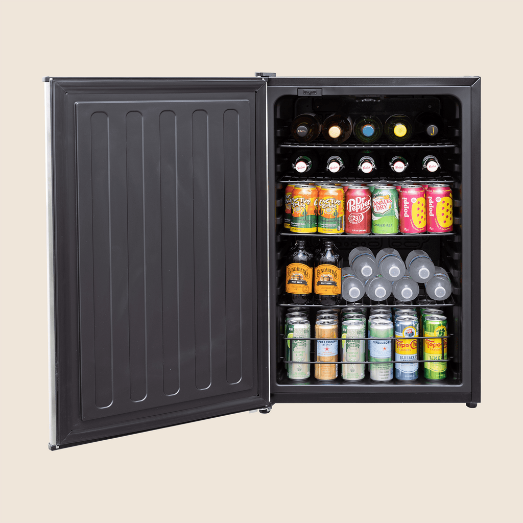 22″ 4.1 Cu. Outdoor Approved Compact Refrigerator / Right Opening