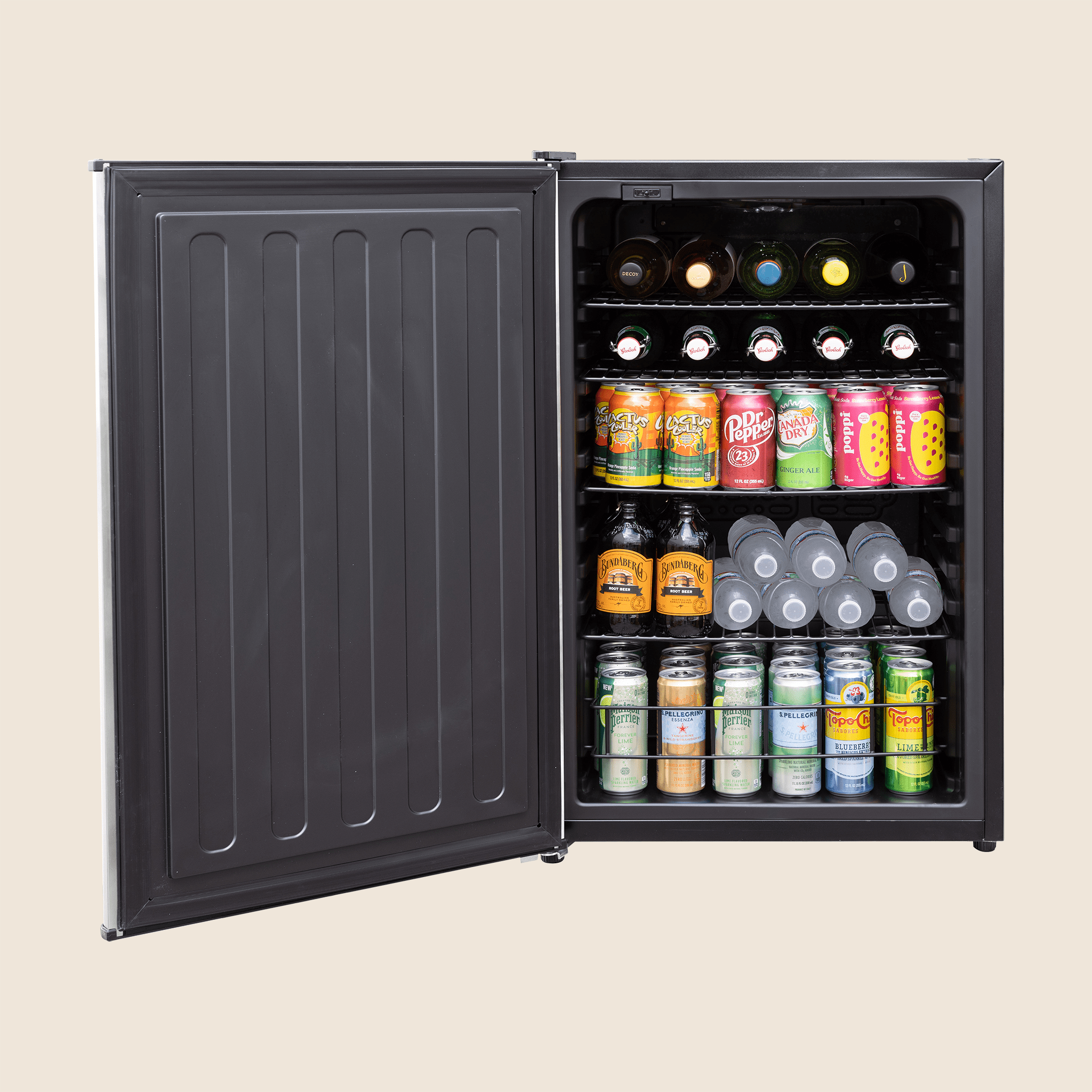 22″ 4.1 Cu. Outdoor Approved Compact Refrigerator / Right Opening
