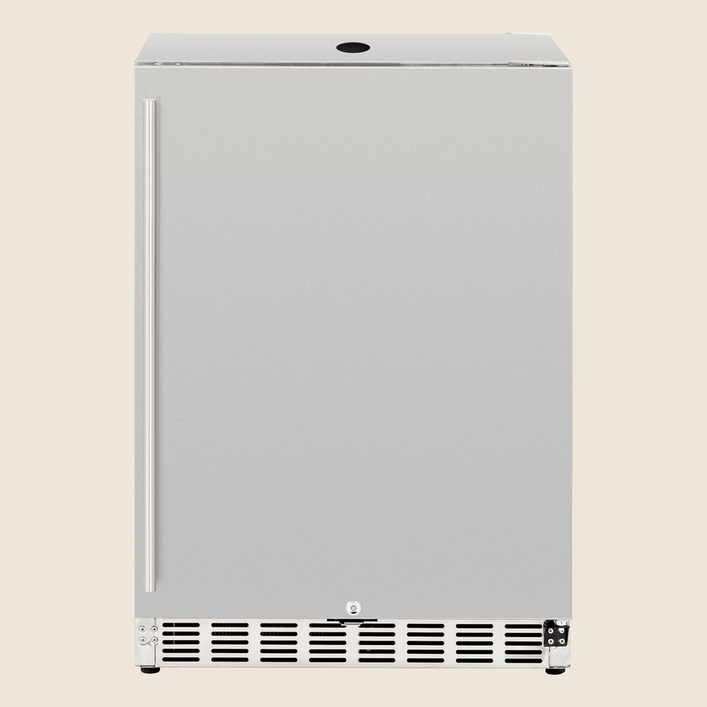 24″ 6.6 Cu. Deluxe Outdoor Rated Kegerator – No Tap