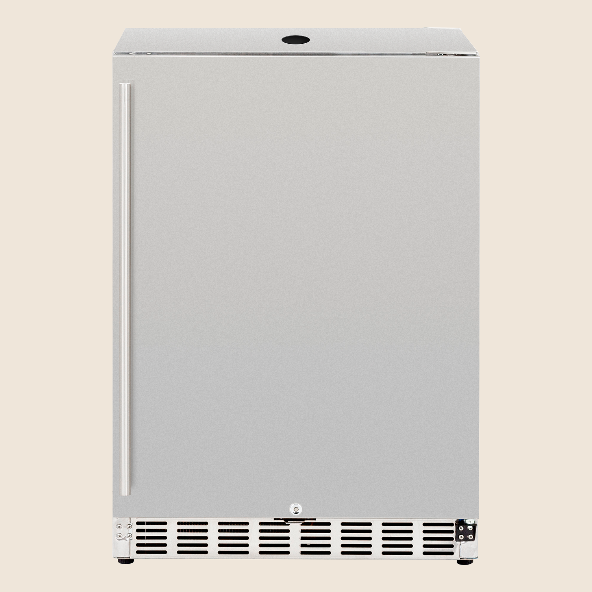 24″ 6.6 Cu. Deluxe Outdoor Rated Kegerator – No Tap