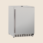 24″ 6.6 Cu. Deluxe Outdoor Rated Kegerator – No Tap