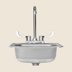 15″x 15″ Drop-In Sink