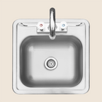 15″x 15″ Drop-In Sink