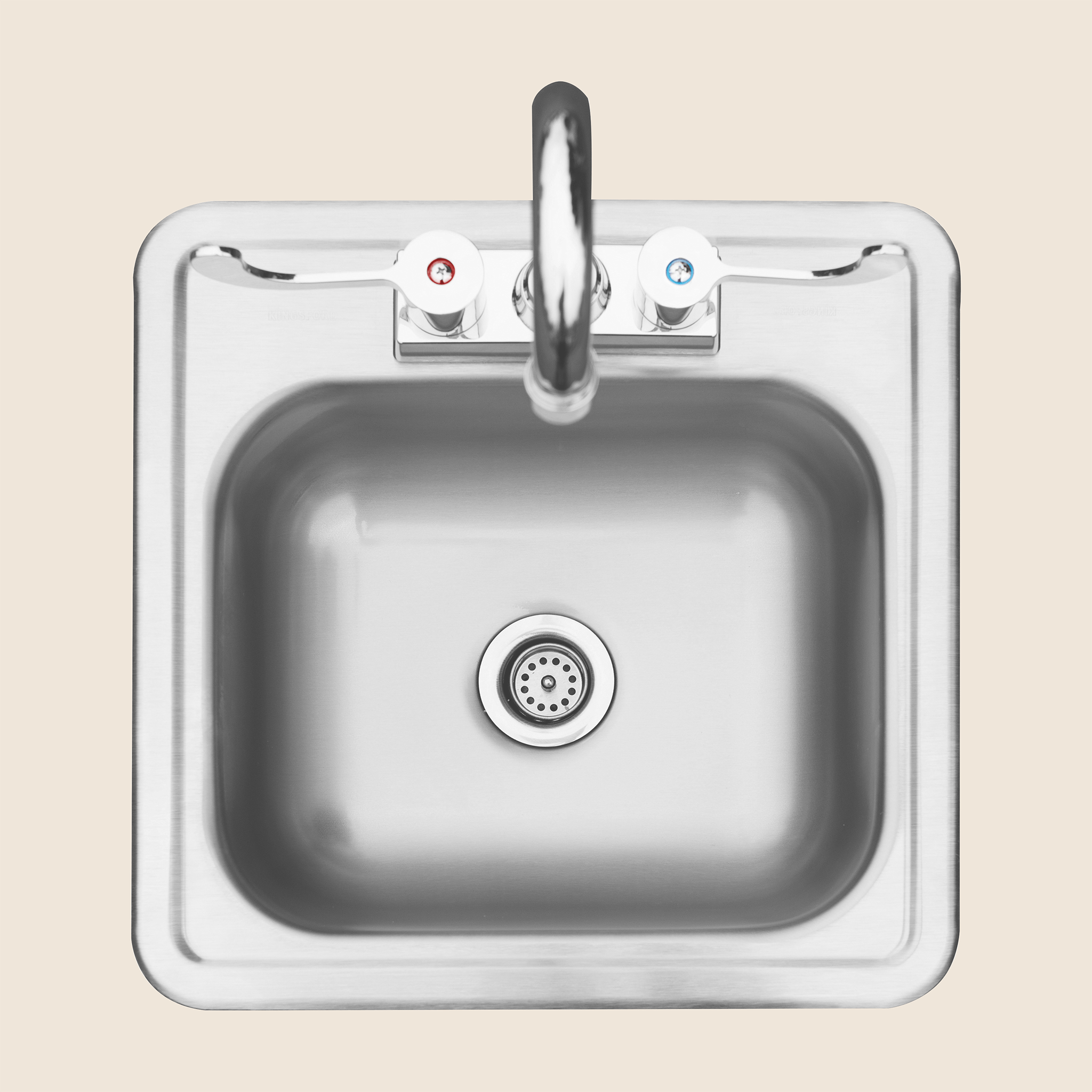 15″x 15″ Drop-In Sink